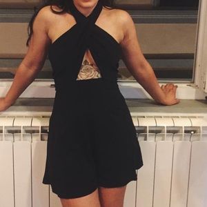 Brandy Melville Twist Front Mini Dress